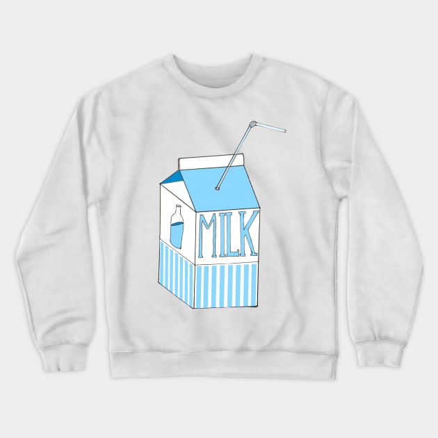 Milk Box Crewneck Sweatshirt by Kcael